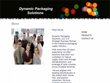 Tablet Screenshot of dynam-pak.com